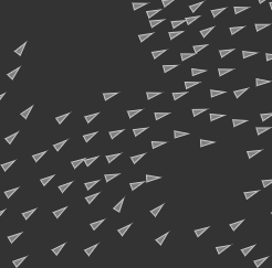 Flocking undefined